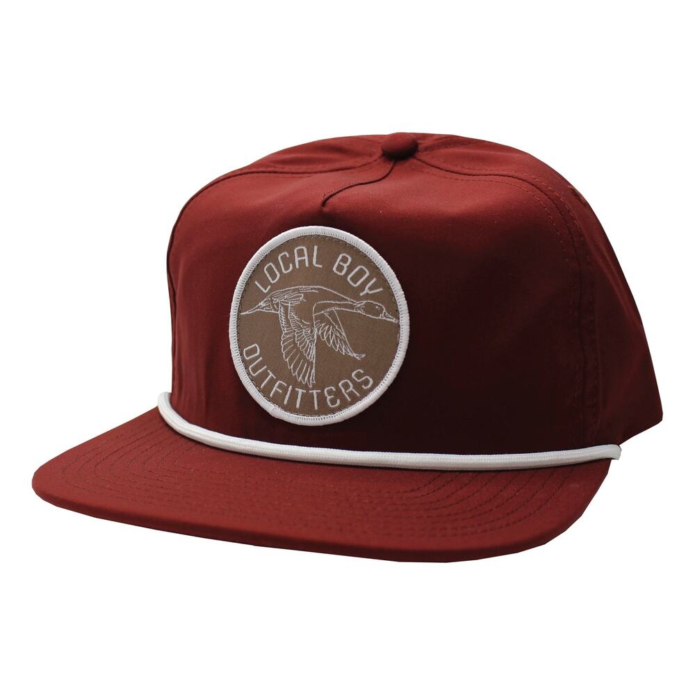 Local boy outfitters Pintail Patch Low Profile Rope Hat 7 Panel new trucker cap